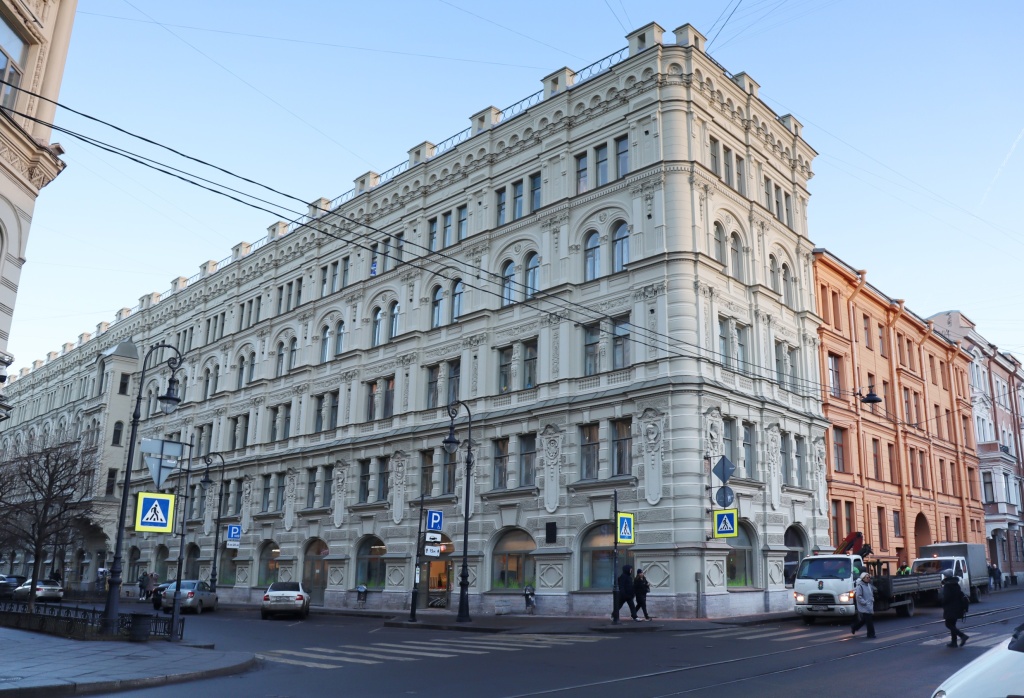 Дом фон Таубе. Правообладатель: Правительство Санкт-Петербурга, www.gov.spb.ru.