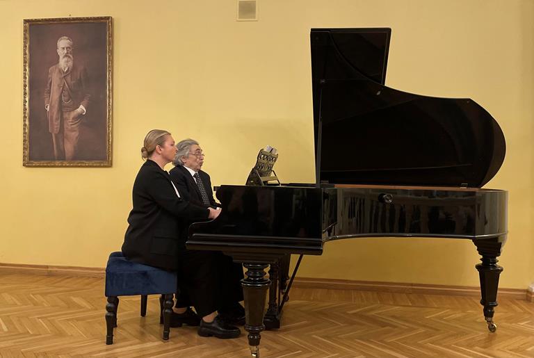 Игорь Тайманов и Наталья Самофалова. Фото предоставлено организаторами. Автор: Елена Павлова. Правообладатель: оргкомитет фестиваля. 